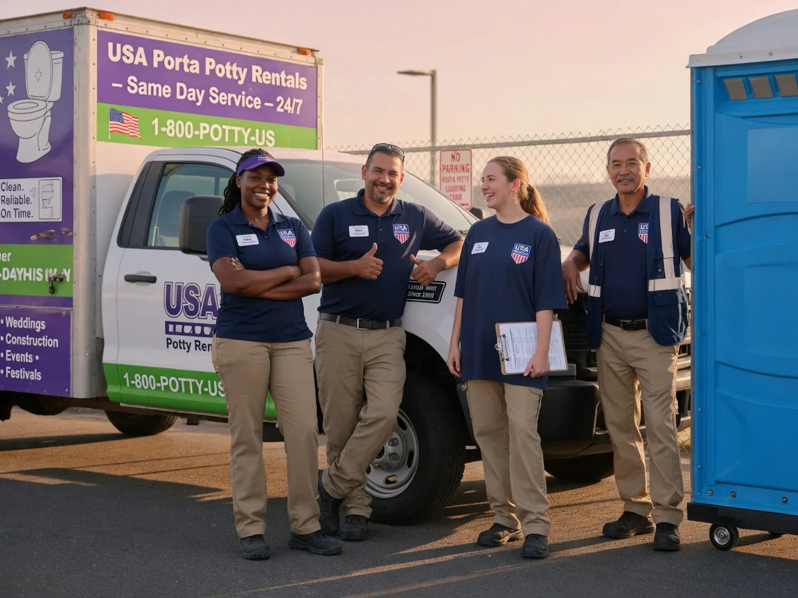 Porta Potty Rental company in Benson, AZ